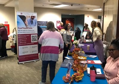 exhibitors at Heartland Caregiving Conference