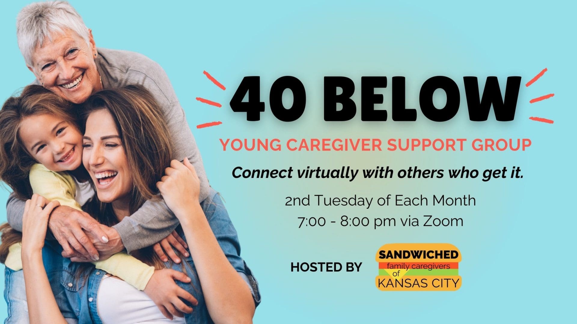 40 below caregiver support group young caregivers