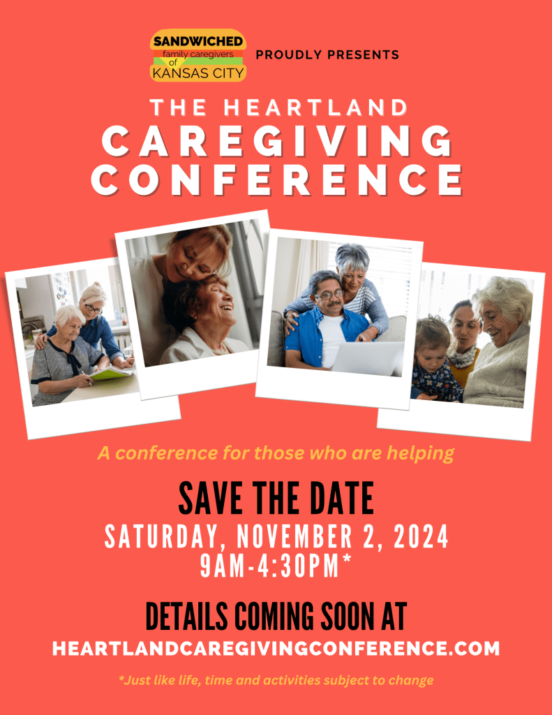 Heartland CAREGIVING Conference 2024 Save The Date Flyer