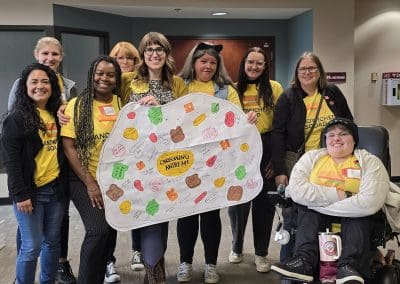 Members of the Sandwiched Squad and Danielle Ate the Sandwich at the Heartland Caregiving Conference