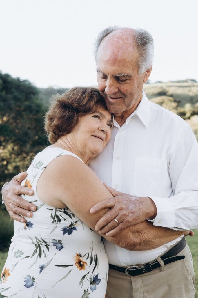 elderly older adult resources Photo: Daughter carrying mom